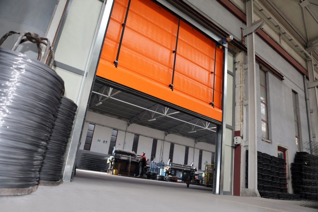Hızlı PVC Katlanır Kapı